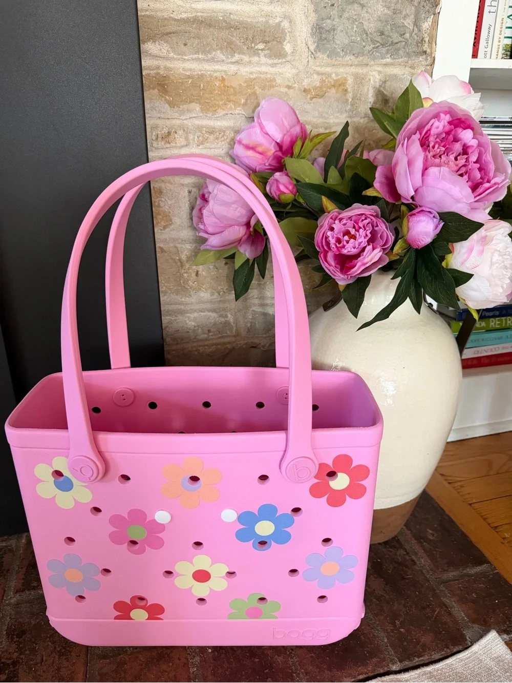 Bogg Original Bag Happy Flowers Print